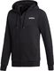 Adidas Bluza męska Essentials 3 Stripes Fullzip Fleece czarna r. S (DQ3101) 4