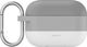 Baseus Baseus silikonowe etui na słuchawki do Apple AirPods Pro + zawieszka szary (WIAPPOD-E0G) 1