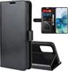 Crong Crong Booklet Wallet - Etui Samsung Galaxy S20 z kieszeniami + funkcja podstawki (czarny) 1