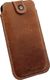 Nexeri Etui Wsuwka skórzana Nexeri Leather Pocket XXL+ SAMSUNG GALAXY S20 ULTRA / LG K50S brązowe 1