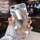 Etui 3D Lustro Mirror Obudowa Diamond Stone SAMSUNG GALAXY S10 srebrne 3