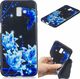 Etui Slim Art SAMSUNG J6+ J6 PLUS niebieski kwiat i motyl 1