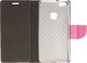 Etui portfel Fancy SAMSUNG XCOVER 4 różowe Shine G390 5