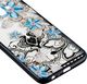Etui Slim Art SAMSUNG J6+ J6 PLUS niebieski kwiat 2