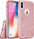 Etui Glitter IPHONE X jasno różowe 1