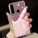 Etui IPHONE X / XS Brokat Cekiny Glue Glitter Case różowe 2