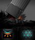 Etui SAMSUNG GALAXY A50 Pancerne Thunder czarne 5