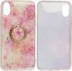 Etui SAMSUNG GALAXY A50 Marble Ring jasny róż 2