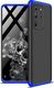 GKK GKK 360 Protection Case etui na całą obudowę przód + tył Samsung Galaxy S20 Ultra czarno-niebieski 1