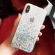 Wozinsky Wozinsky Star Glitter błyszczące etui pokrowiec z brokatem iPhone SE 2020 / iPhone 8 / iPhone 7 czarny 17