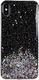 Wozinsky Wozinsky Star Glitter błyszczące etui pokrowiec z brokatem Xiaomi Redmi Note 8 Pro czarny 1