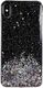 Wozinsky Wozinsky Star Glitter błyszczące etui pokrowiec z brokatem Huawei P30 Lite czarny uniwersalny 1