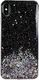 Wozinsky Star Glitter błyszczące etui pokrowiec z brokatem Samsung Galaxy A70 czarny (56767) 1