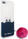 Karl Lagerfeld Karl Lagerfeld KLHCP7LTRGPABPI iPhone 7 /8 Plus hardcase transparent/pink K-Peek a Boo 2