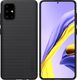 Nillkin Nillkin Super Frosted Shield wzmocnione etui pokrowiec + podstawka Samsung Galaxy A71 czarny 1