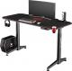 Biurko Ultradesk Level Czerwone 140 cmx60 cm 1