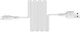 Kabel USB Borofone USB-A - Lightning 1 m Biały (73078) 1
