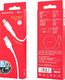 Kabel USB Borofone USB-A - Lightning 1 m Biały (73078) 3