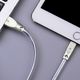 Kabel USB Hoco Kabel przewód pancerny iPhone Lightning wytrzymały mocny 2.4A 1.2m HOCO U9 Zinc Alloy Jelly Knitted różowy 3