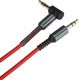 Kabel Hoco Jack 3.5mm - Jack 3.5mm 1m czerwony 3