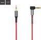 Kabel Hoco Jack 3.5mm - Jack 3.5mm 1m czerwony 4