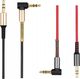 Kabel Hoco Jack 3.5mm - Jack 3.5mm 1m czerwony 5