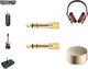 Adapter AV Ugreen Jack 3.5mm - Jack 6.3mm złoty (20503) 2