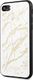 Guess Guess GUHCI8MGGWH iPhone 7/8/SE 2020 biały/white hard case Glitter Marble Glass 2