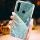 Etui SAMSUNG GALAXY S10 LITE Brokat Cekiny Glue Glitter Case zielone 3