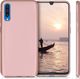 Etui SAMSUNG GALAXY A70 Silicone case elastyczne silikonowe różowe 2
