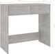 Biurko vidaXL 801359 Jasnoszare 80 cm x 40 cm 5