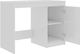 Biurko vidaXL 3054786 Białe 140 cm x 50 cm 5