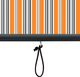 vidaXL Roleta zewnętrzna, 80x250 cm, żółto-niebieska 6