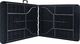 vidaXL składany stolik, czarny 180x75x72 cm, HDPE, imitacja rattanu (48831) 2