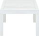 vidaXL Stół ogrodowy, biały, 78x55x38 cm, plastikowy (48814) 4
