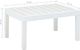 vidaXL Stół ogrodowy, biały, 78x55x38 cm, plastikowy (48814) 5