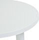 vidaXL stolik ogrodowy, biały, 89 cm, plastikowy (48805) 3
