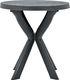 vidaXL stolik bistro, antracytowy, 70 cm, plastikowy (48798) 1