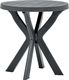 vidaXL stolik bistro, antracytowy, 70 cm, plastikowy (48798) 2