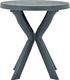 vidaXL stolik bistro, zielony, 70 cm, plastikowy (48797) 1