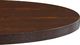 vidaXL Stolik bistro, ciemnobrązowy, 80 cm, MDF 4