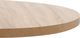 vidaXL Stolik bistro, jasnobrązowy, 80 cm, MDF 4