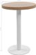 vidaXL Stolik bistro, jasnobrązowy, 60 cm, MDF 5