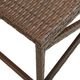 vidaXL ławka ogrodowa, 80 cm, polirattanowa, brązowa (46209) 3