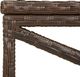 vidaXL ławka ogrodowa, 80 cm, polirattanowa, brązowa (46209) 4