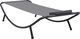 vidaXL leżanka ogrodowa, szara, 200 x 90 cm, stal (48082) 4