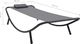 vidaXL leżanka ogrodowa, szara, 200 x 90 cm, stal (48082) 7