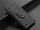 Alogy Etui Alogy Stand Ring Armor do Samsung Galaxy A10 czarne + Szkło Alogy uniwersalny 7