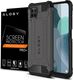 Alogy Etui Alogy Hard Armor do Huawei P40 Lite/ Nova 6 SE szare + Szkło Alogy uniwersalny 1