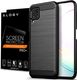 Alogy Etui Alogy Rugged Armor do Huawei P40 Lite czarne + Szkło Alogy uniwersalny 1